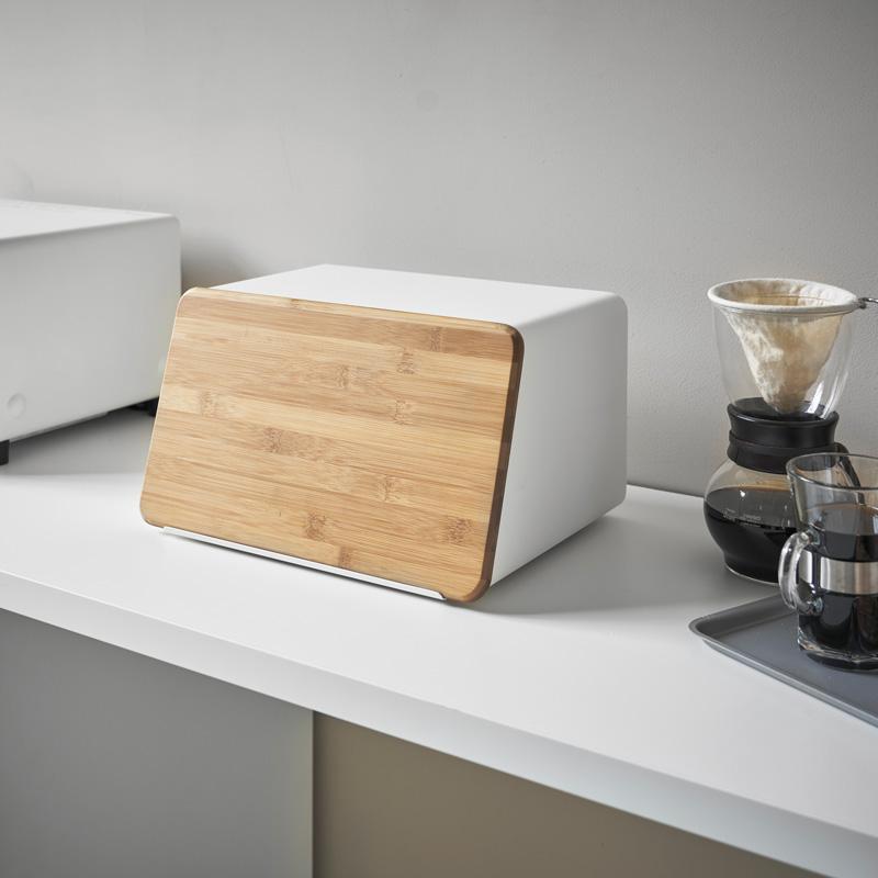 Trendform Brotkasten TOWER Weiss Mit Deckel