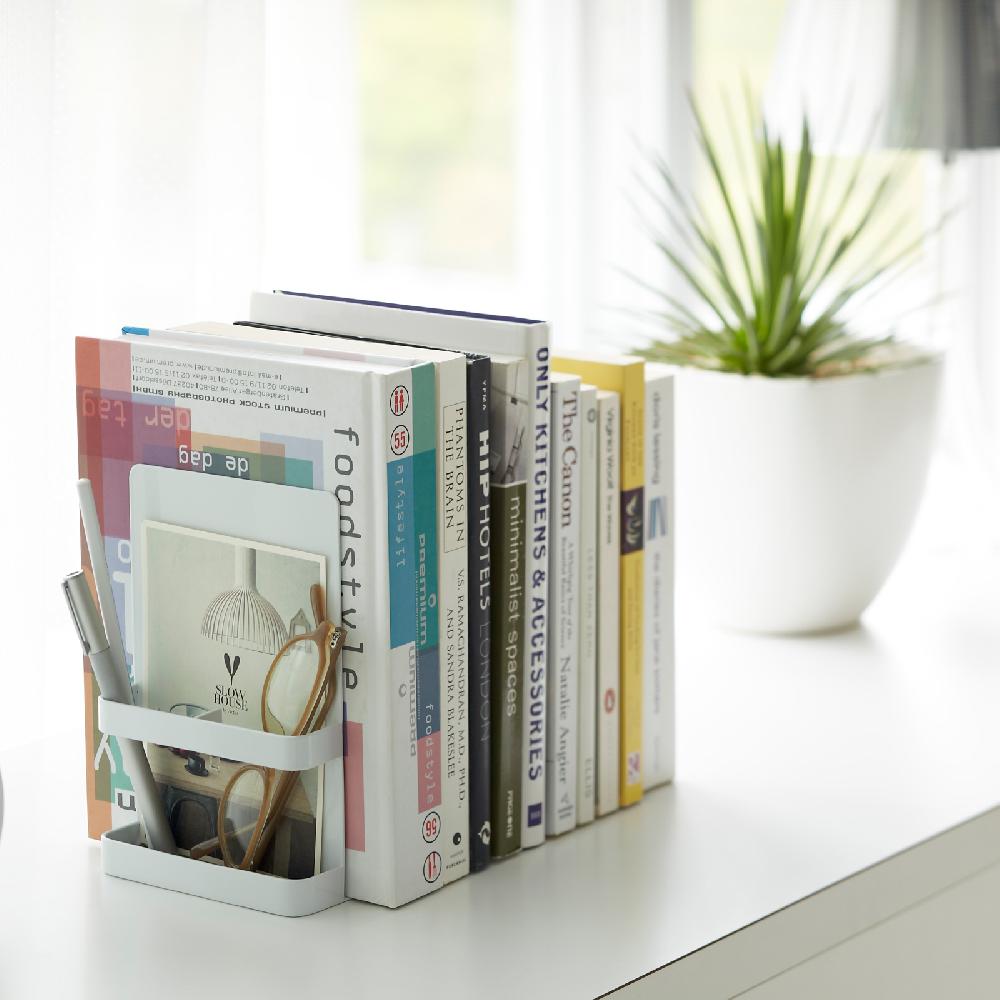 Trendform Buchstützenset TOWER Weiss