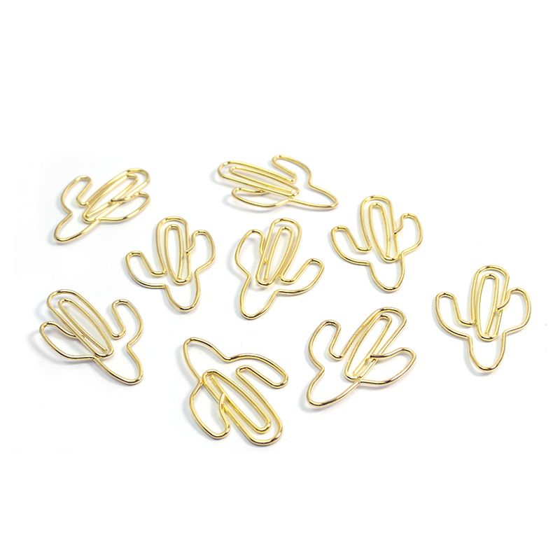 trendform CACTUS CLIPS 9er Set gold