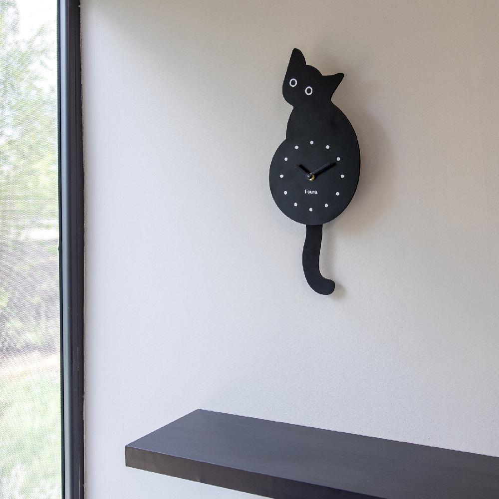 Trendform CAT CLOCK - Black