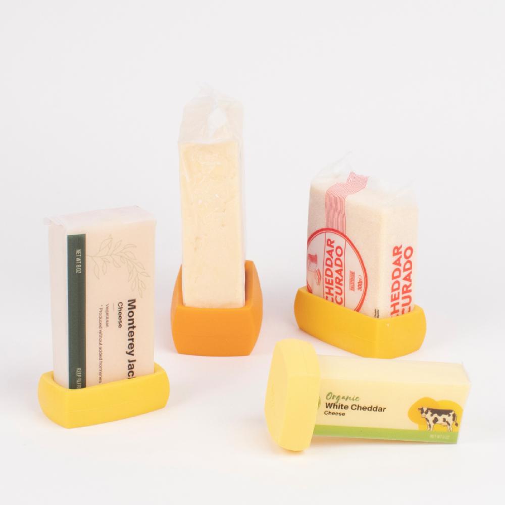 Trendform Cheese Huggers 4er-Set Yellow