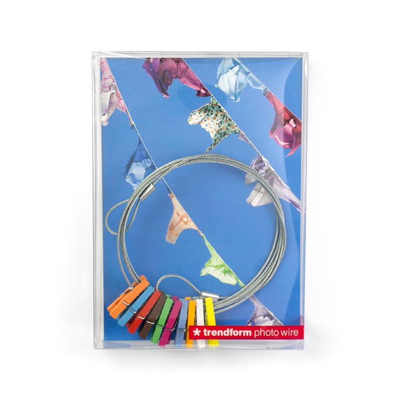 Trendform Clipkette KOLOR KLIP 10 Klammern / 150 Cm