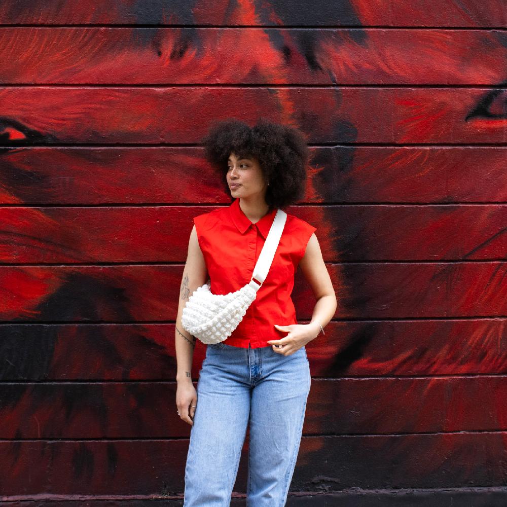 Trendform Cross Body Bag Cream