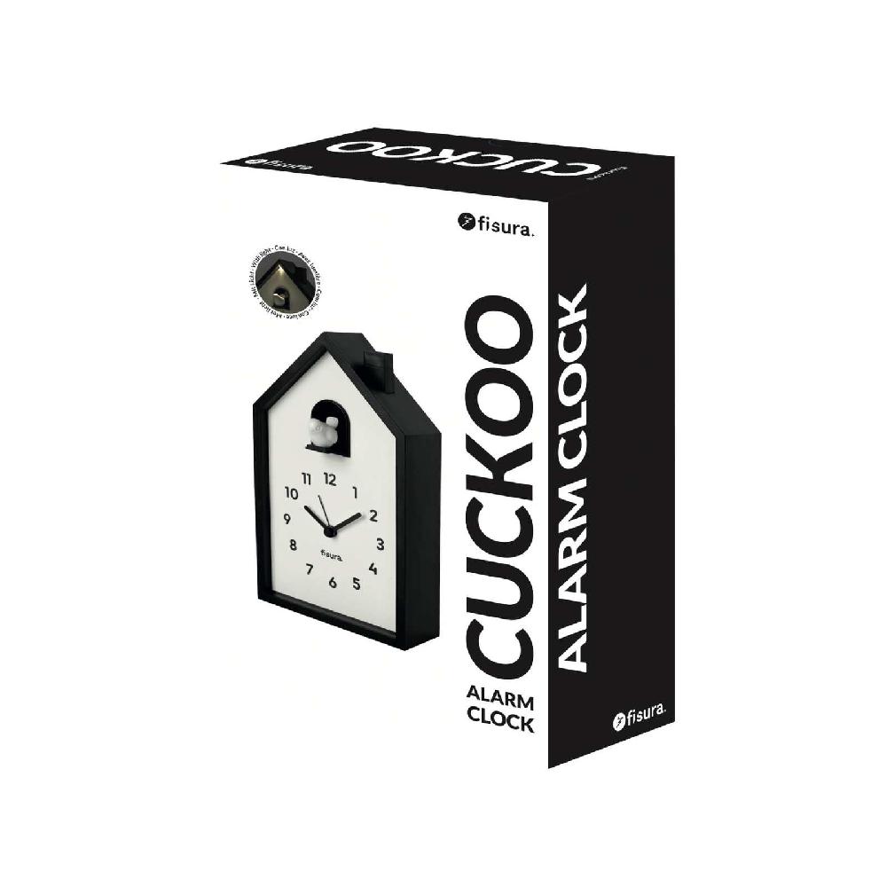 Trendform CUCKOO ALARM CLOCK Black & White