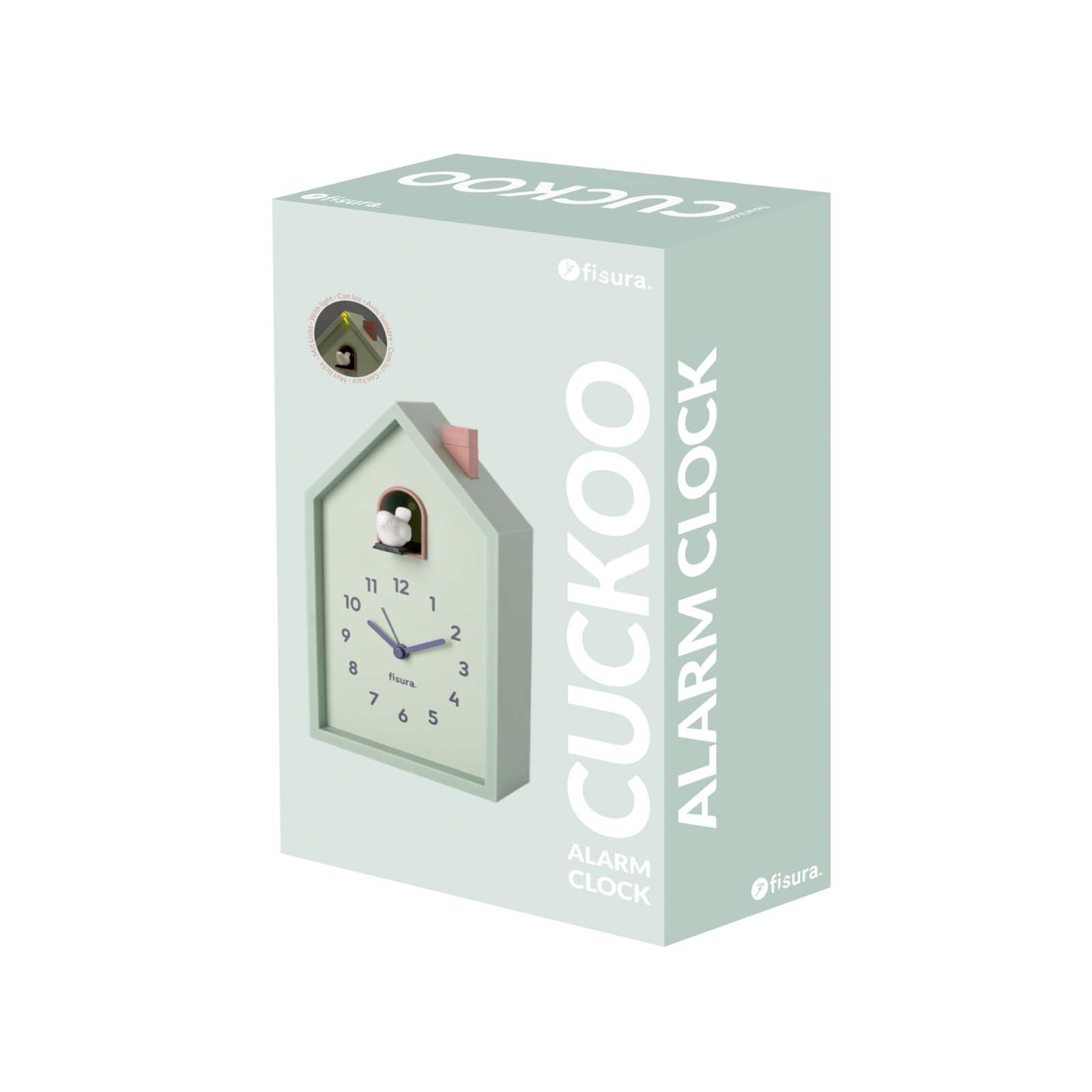 Trendform CUCKOO ALARM CLOCK Mint