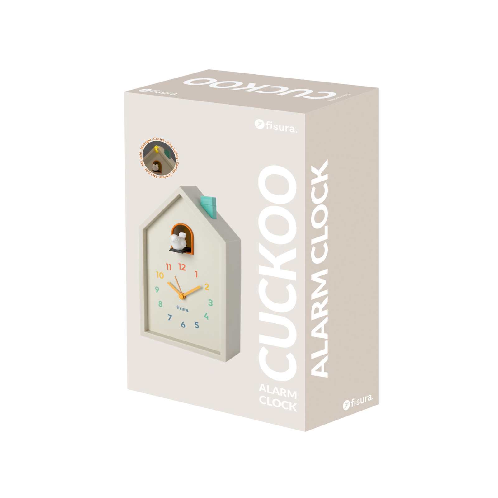 Trendform CUCKOO ALARM CLOCK Multicolor