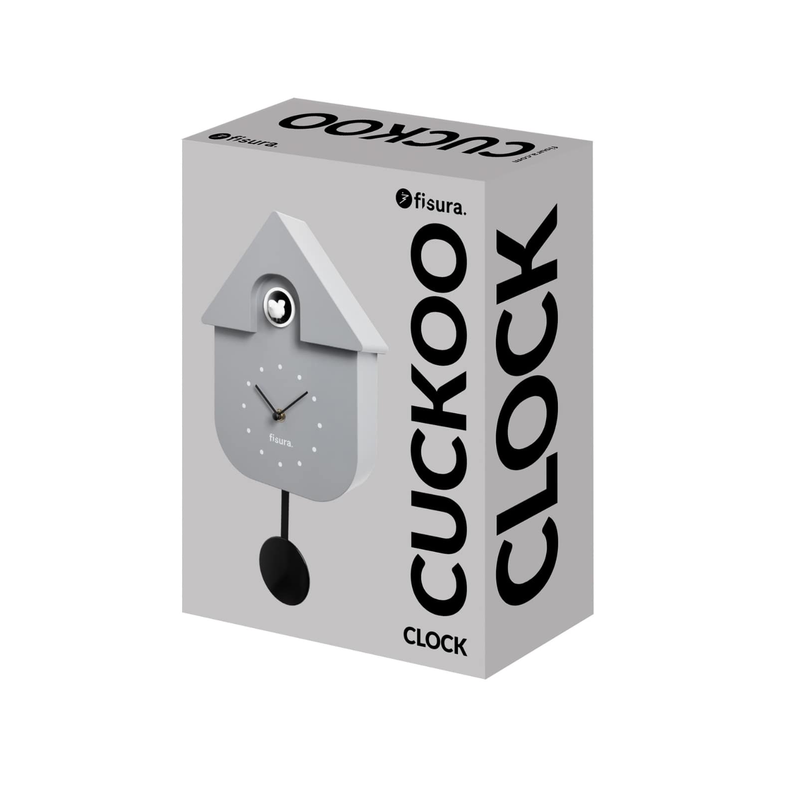 Trendform CUCKOO CLOCK Grey & Black
