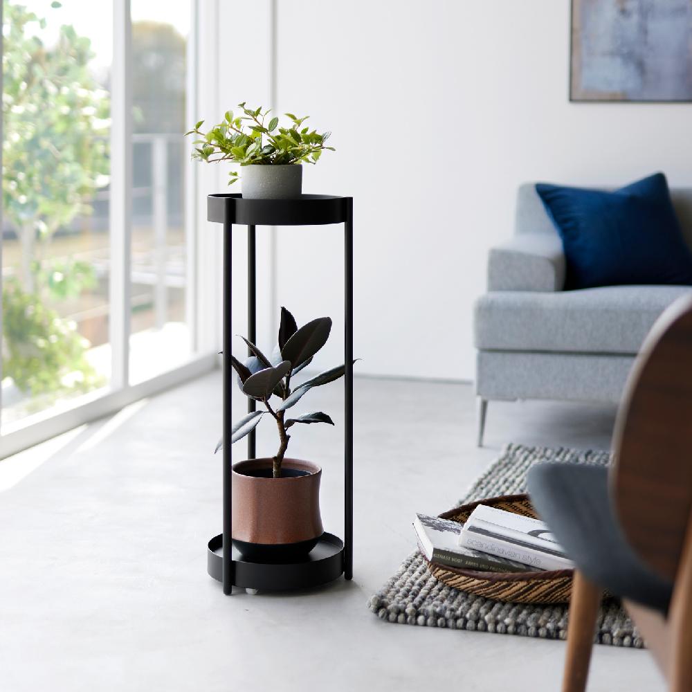 Trendform Deko-/Pflanzen-Regal TOWER Schwarz