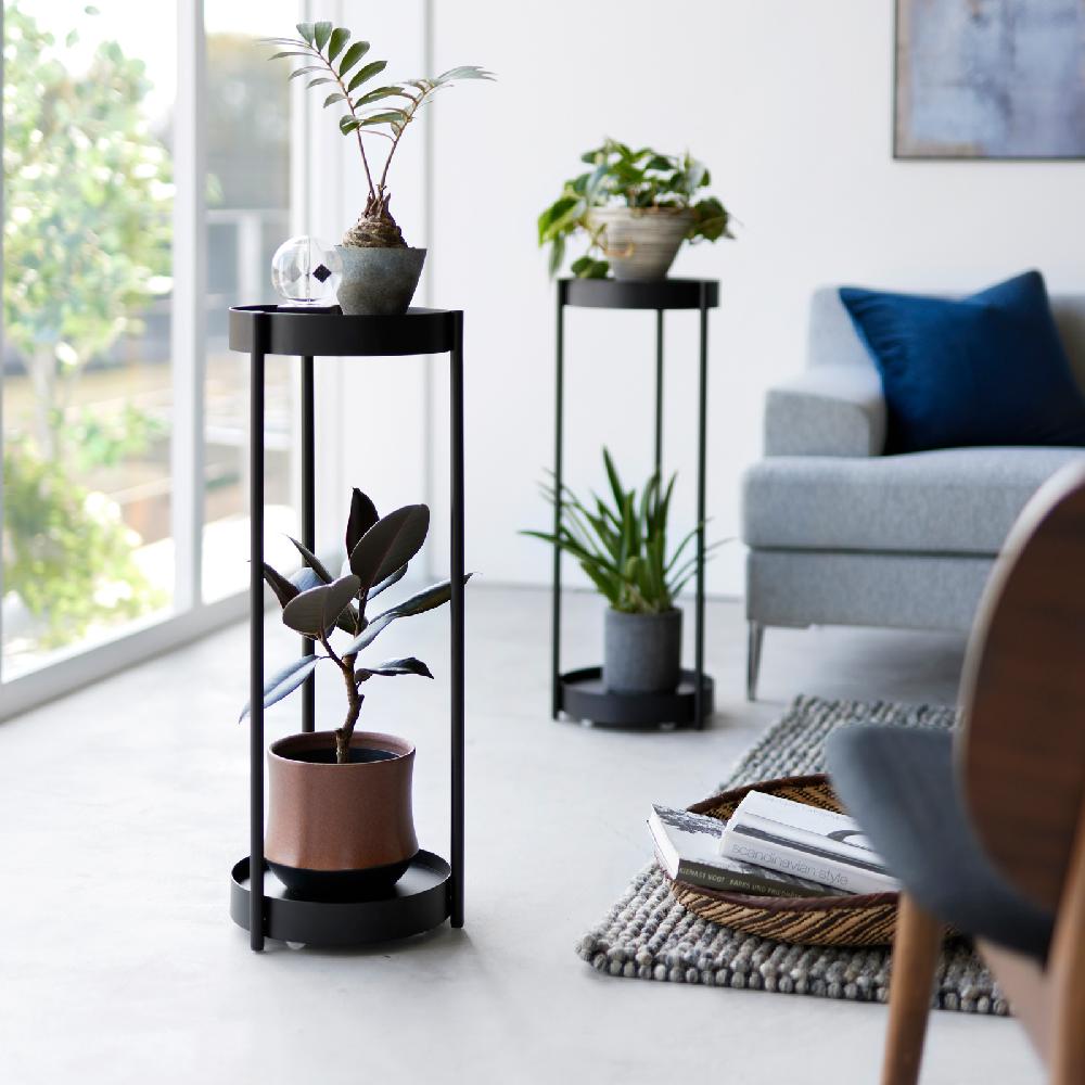 Trendform Deko-/Pflanzen-Regal TOWER Schwarz