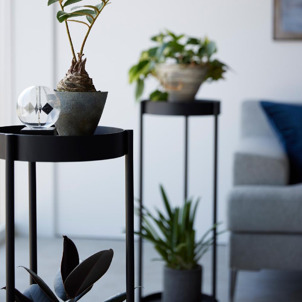Trendform Deko-/Pflanzen-Regal TOWER Schwarz