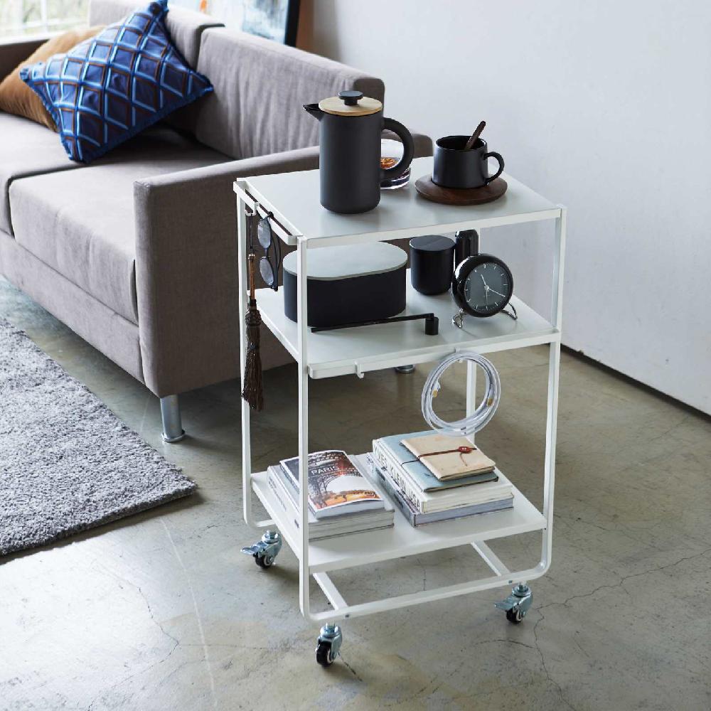 Trendform Dreistufiger Wagon Mit Griff TOWER Weiss