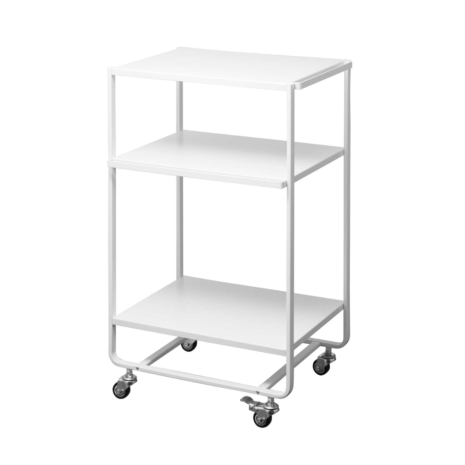 trendform Dreistufiger Wagon mit Griff TOWER weiss