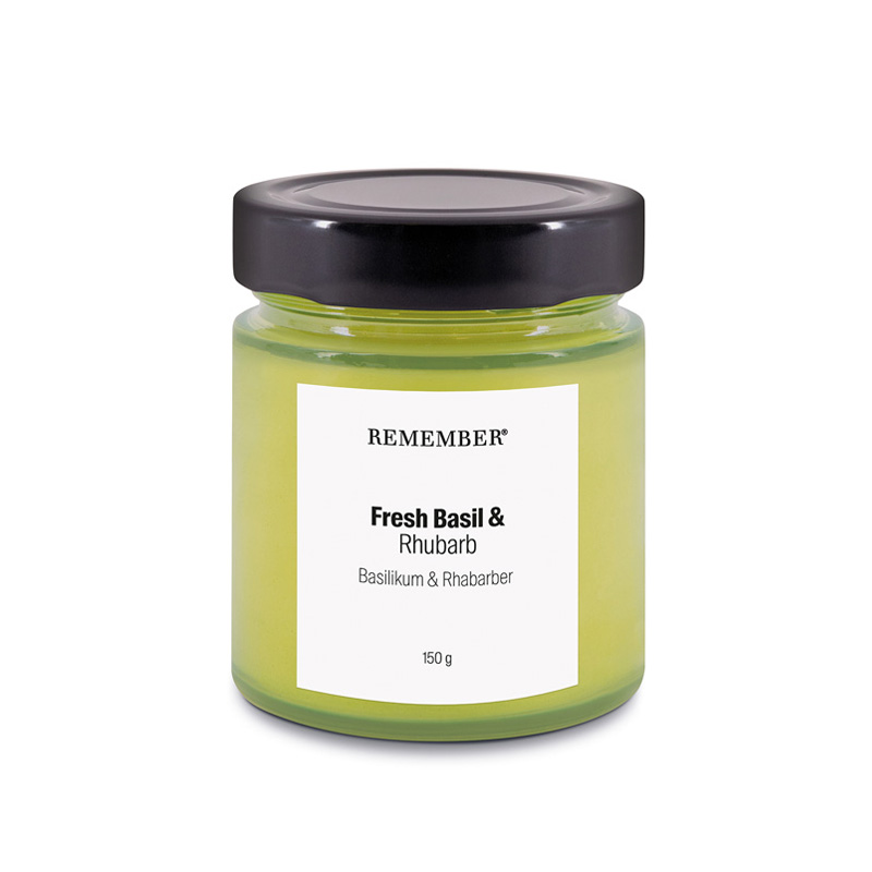 trendform Duftkerze Basilikum & Rhabarber