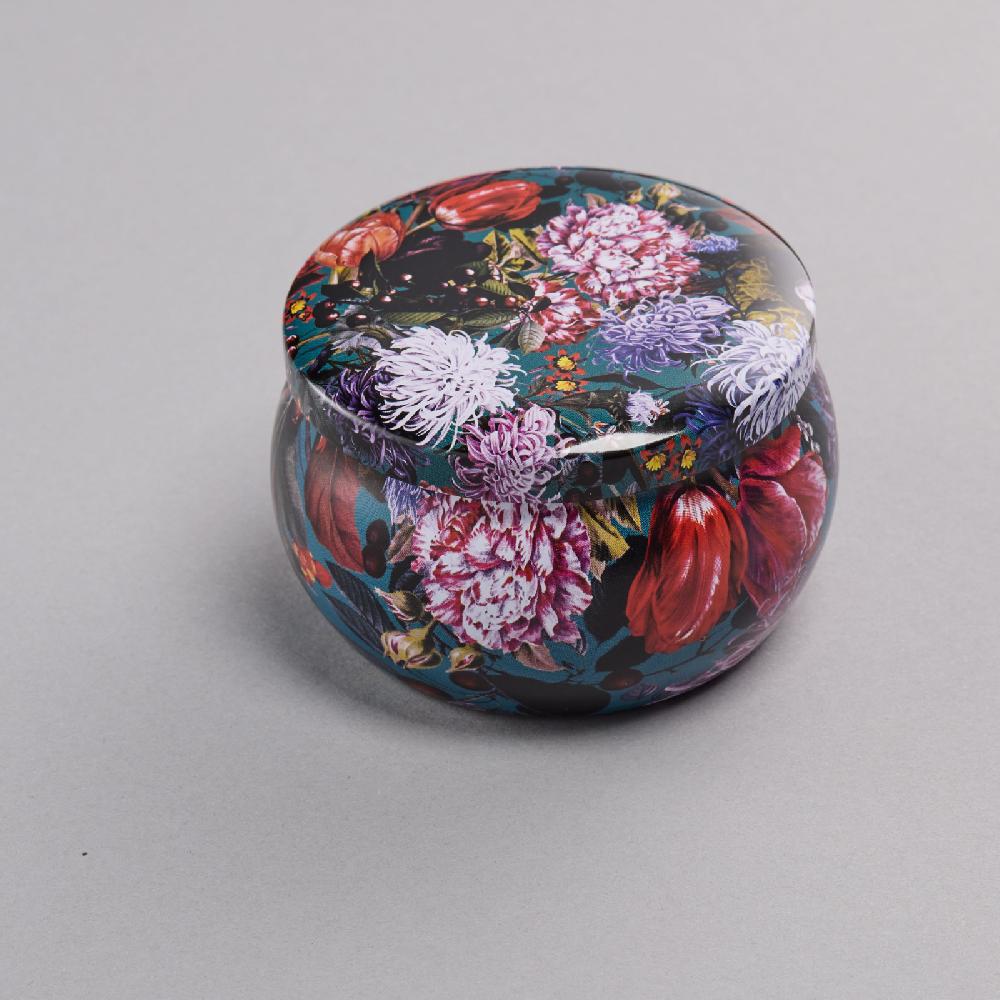 Trendform Duftkerze Blumenbouquet Petrol