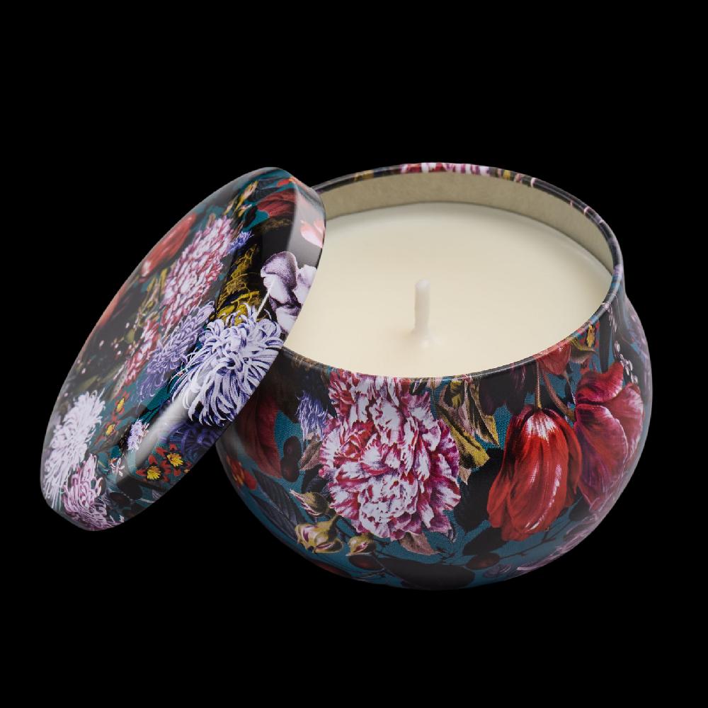 trendform Duftkerze Blumenbouquet petrol