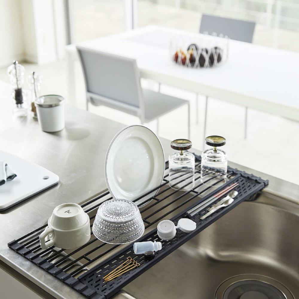 Trendform Faltbare Abtropfmatte TOWER Schwarz