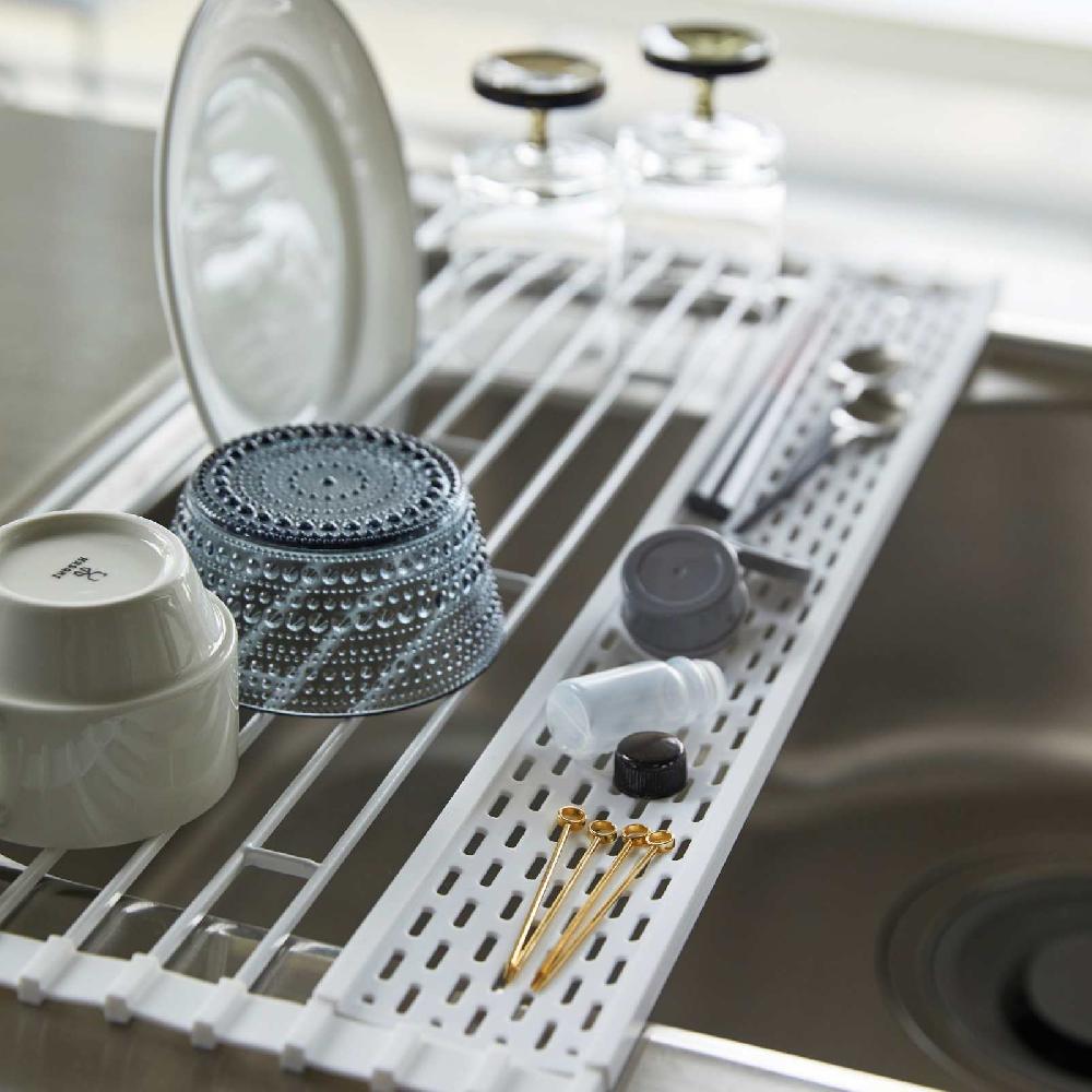 Trendform Faltbare Abtropfmatte TOWER Weiss