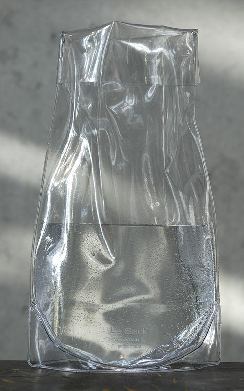 Trendform Faltvase LE SACK Klar