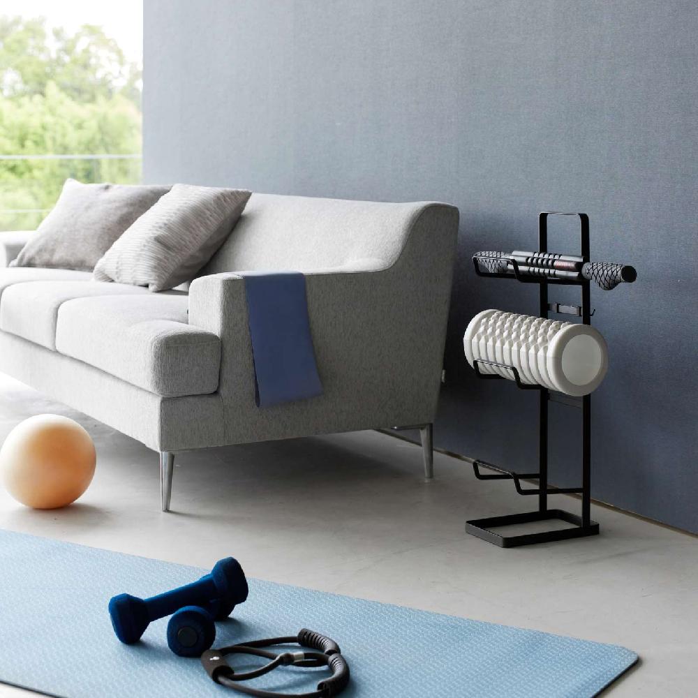 Trendform Fitnessgeräte-Ständer TOWER Schwarz