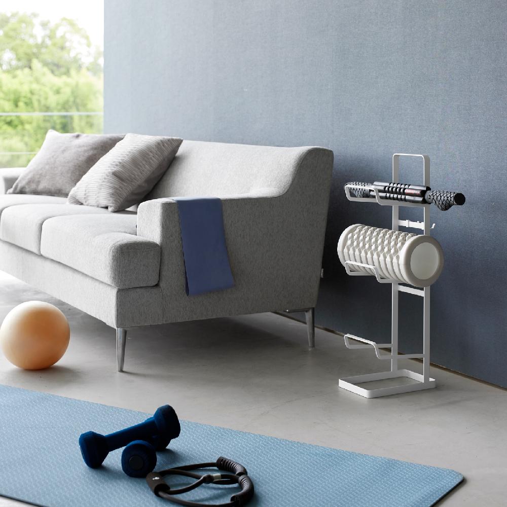 Trendform Fitnessgeräte-Ständer TOWER Weiss