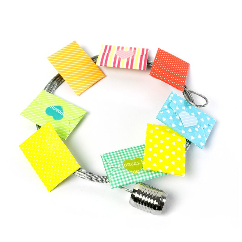 Trendform Fotoleine LOVE LETTERS 8 Magnete / 150 Cm