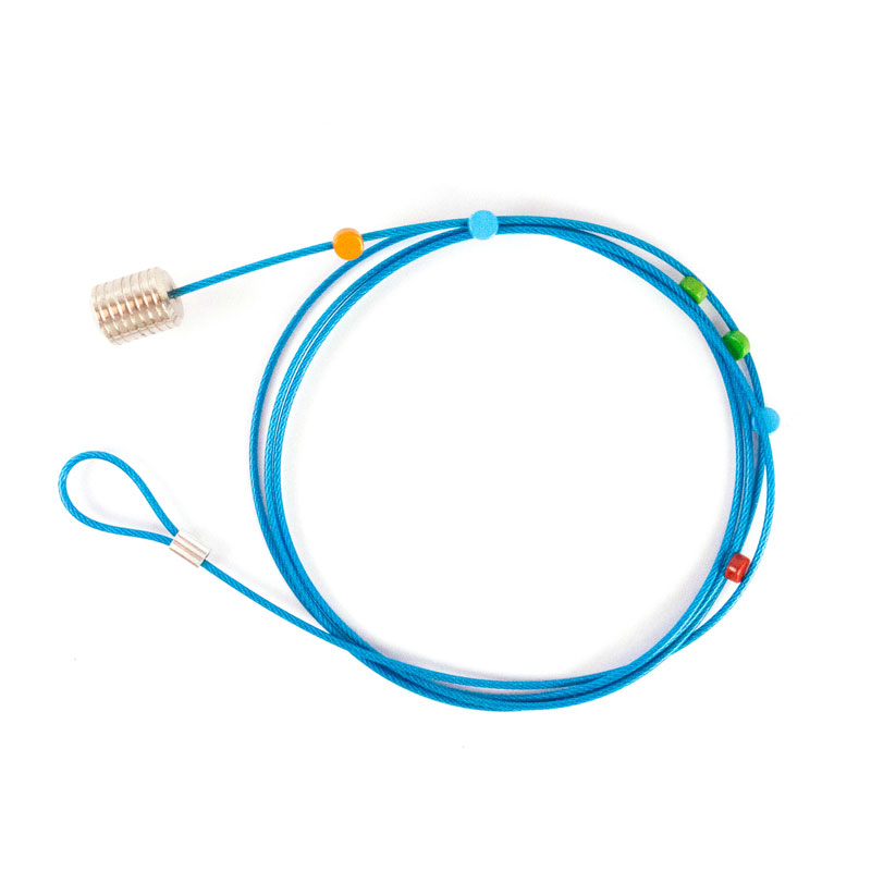 Trendform Fotoleine STEELY BLUE 8 Magnete / 150 Cm