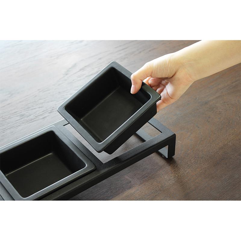 Trendform Futternapf TOWER Schwarz