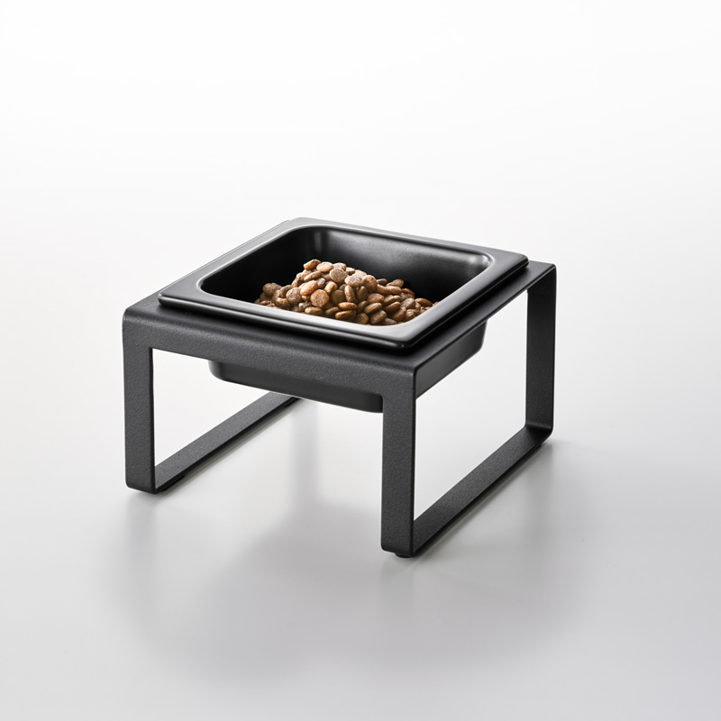 Trendform Futternapf TOWER SINGLE Schwarz