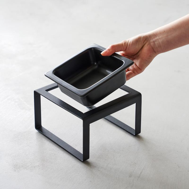 Trendform Futternapf TOWER SINGLE Schwarz