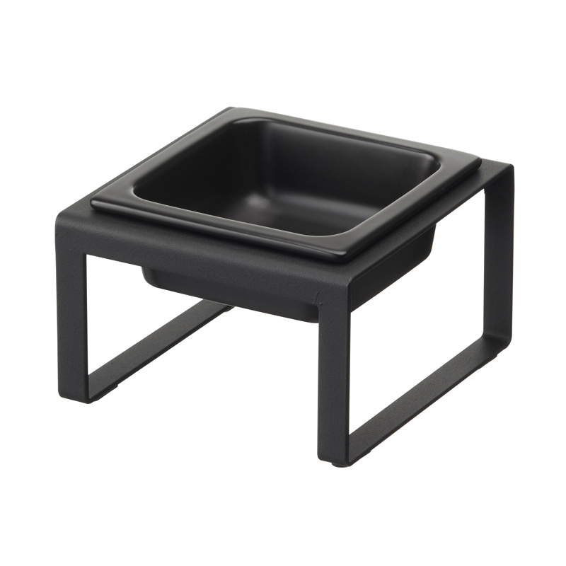 trendform Futternapf TOWER SINGLE schwarz