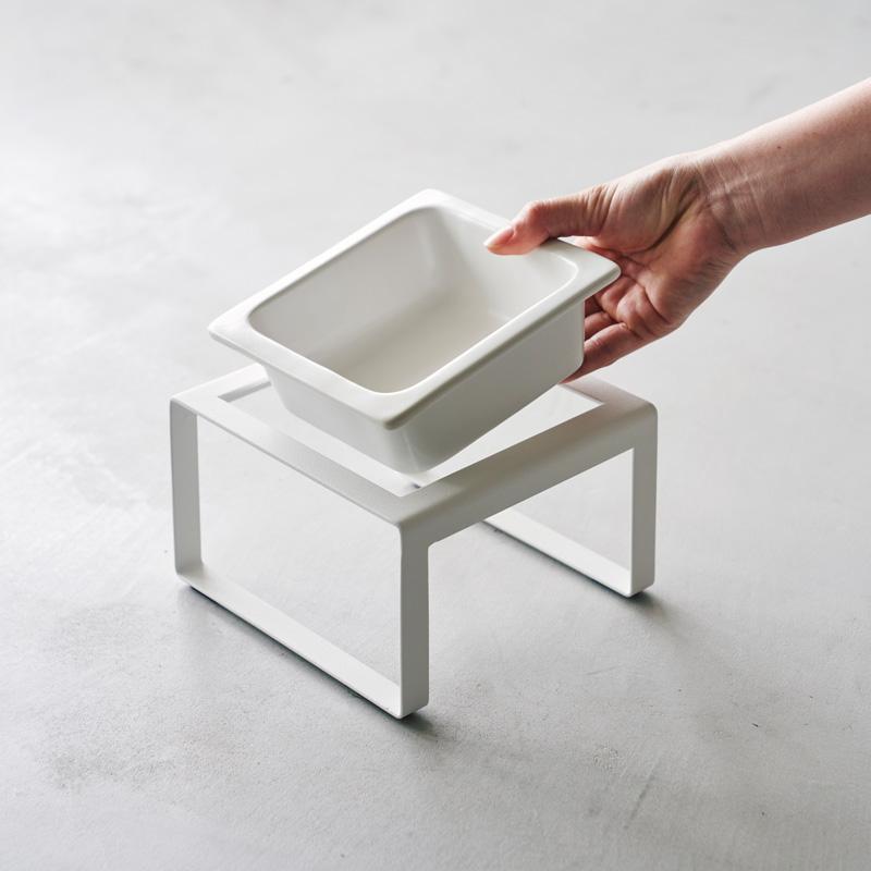 Trendform Futternapf TOWER SINGLE Weiss