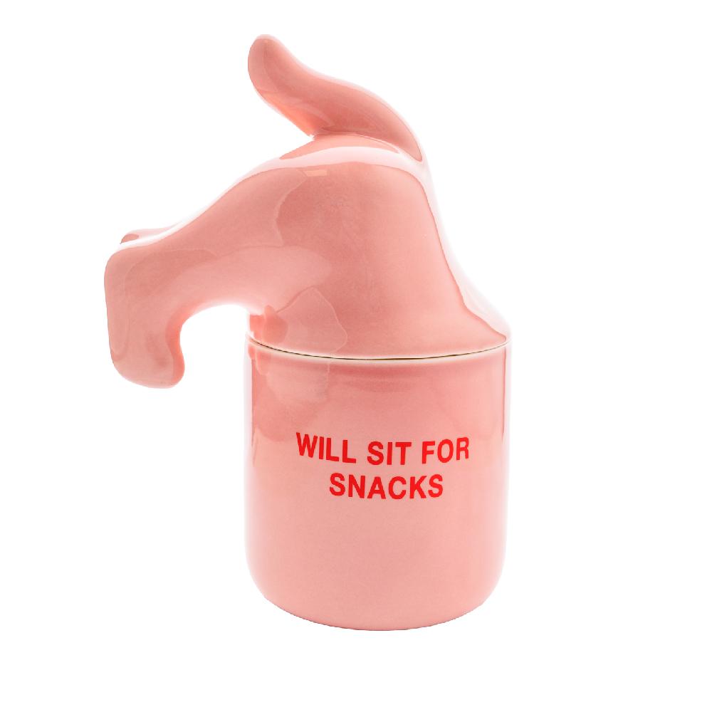 trendform Futternapf Will sit for Snacks pink