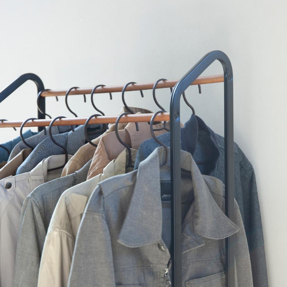 Trendform Garderobe Mit Rollen TOWER Schwarz