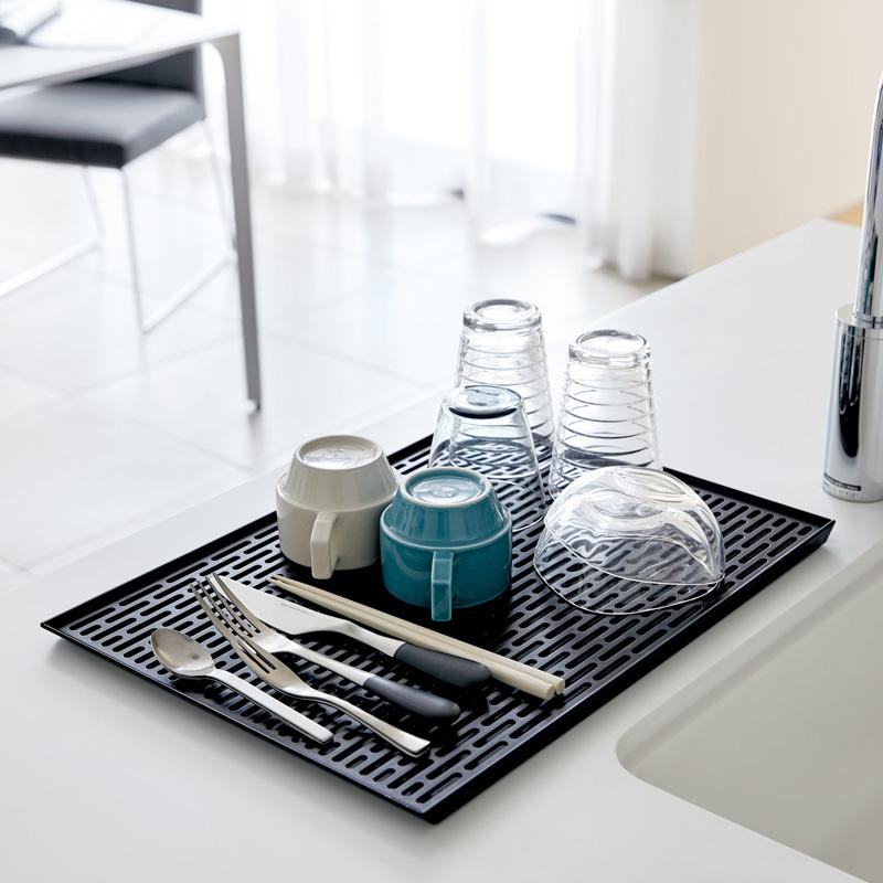 Trendform Geschirrabtropffläche TOWER Schwarz
