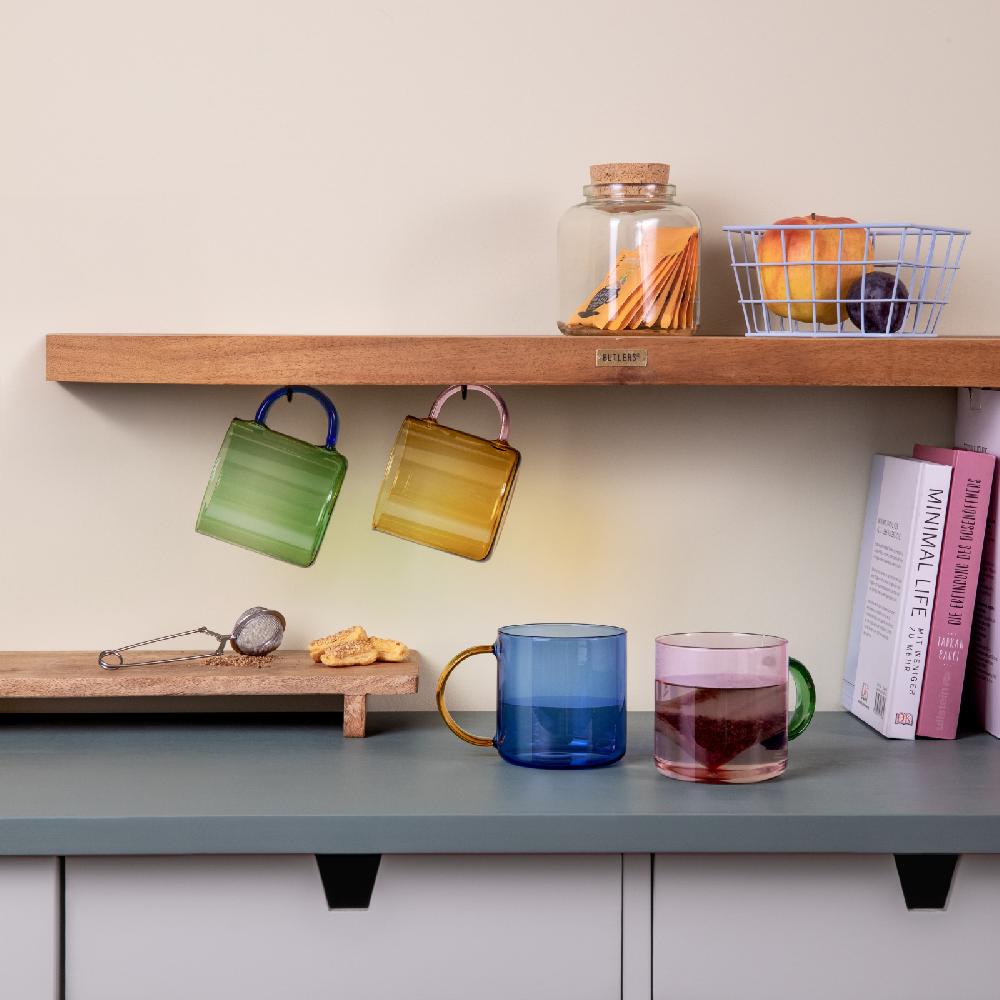 Trendform Glasbecher Fred Rose-yellow 2er-Set