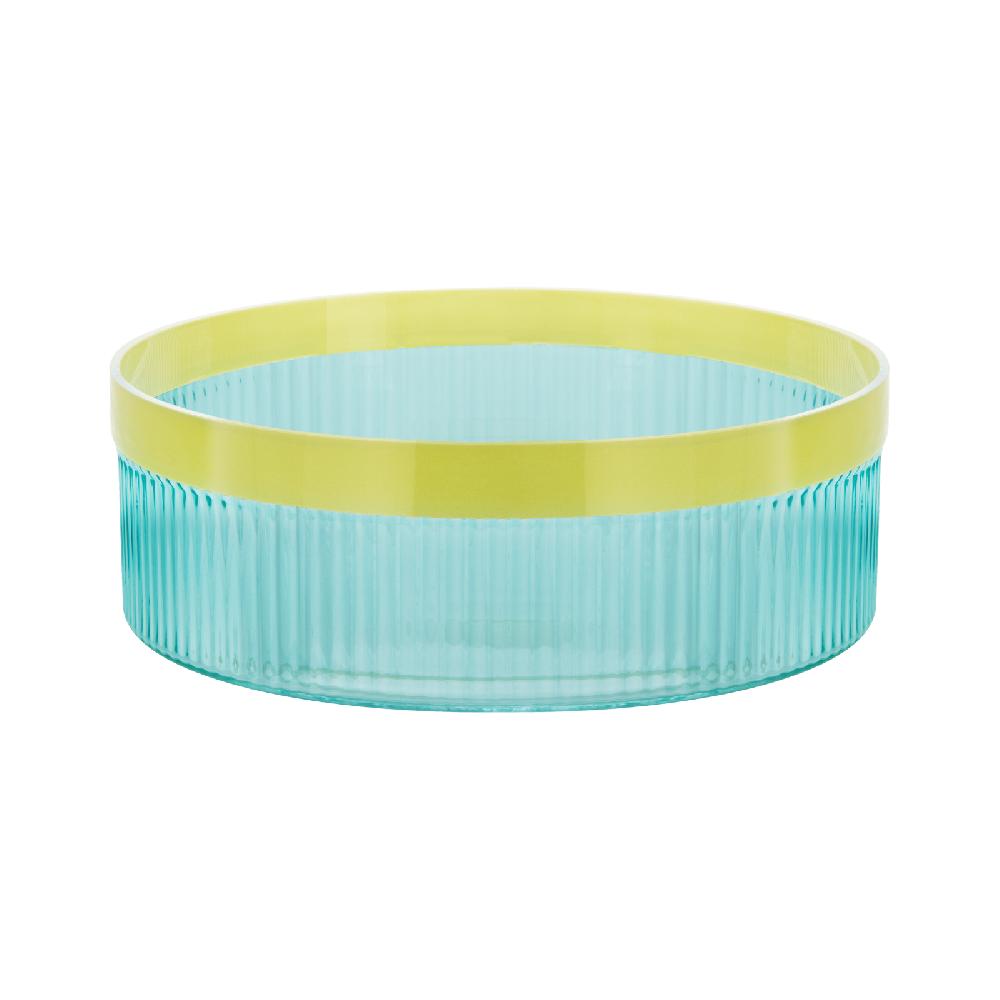 trendform Glasschale Groove L blue