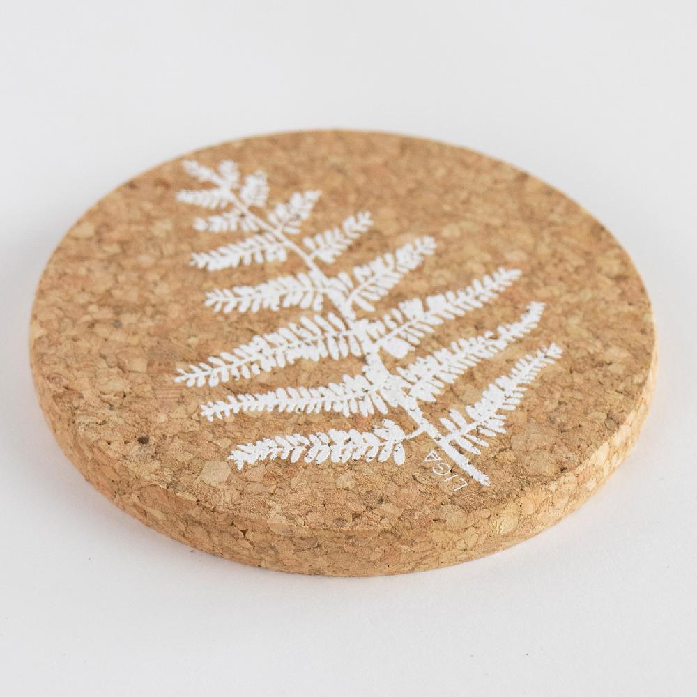 Trendform Glasuntersetzer CORK FERN