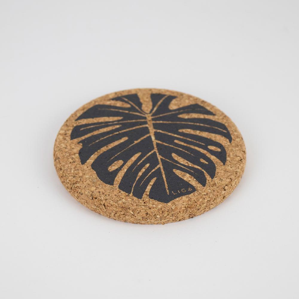 Trendform Glasuntersetzer CORK MONSTERA