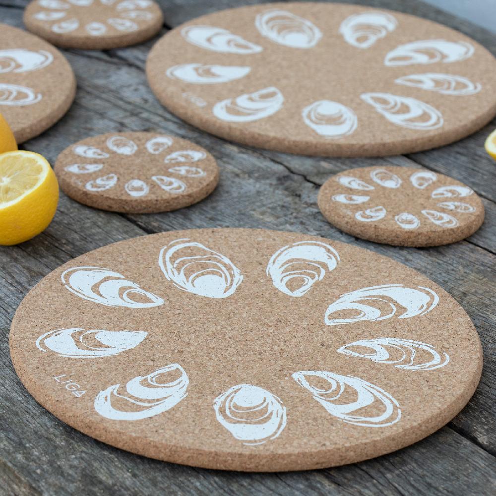 Trendform Glasuntersetzer CORK OYSTER