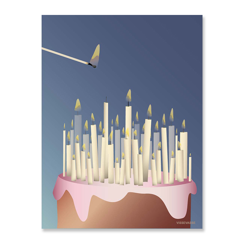 Trendform Greeting Card Cake With Candles