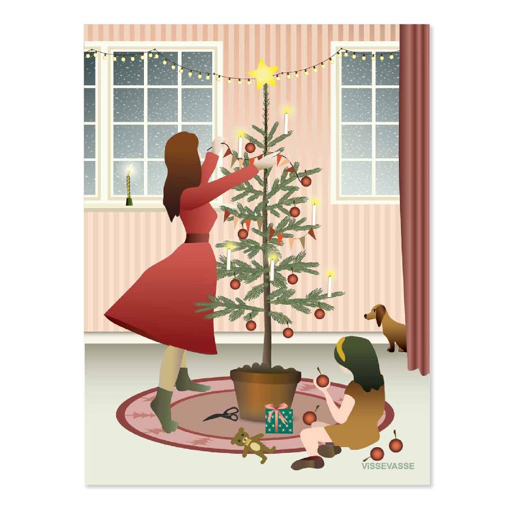 trendform Greeting card DECORATING THE TREE