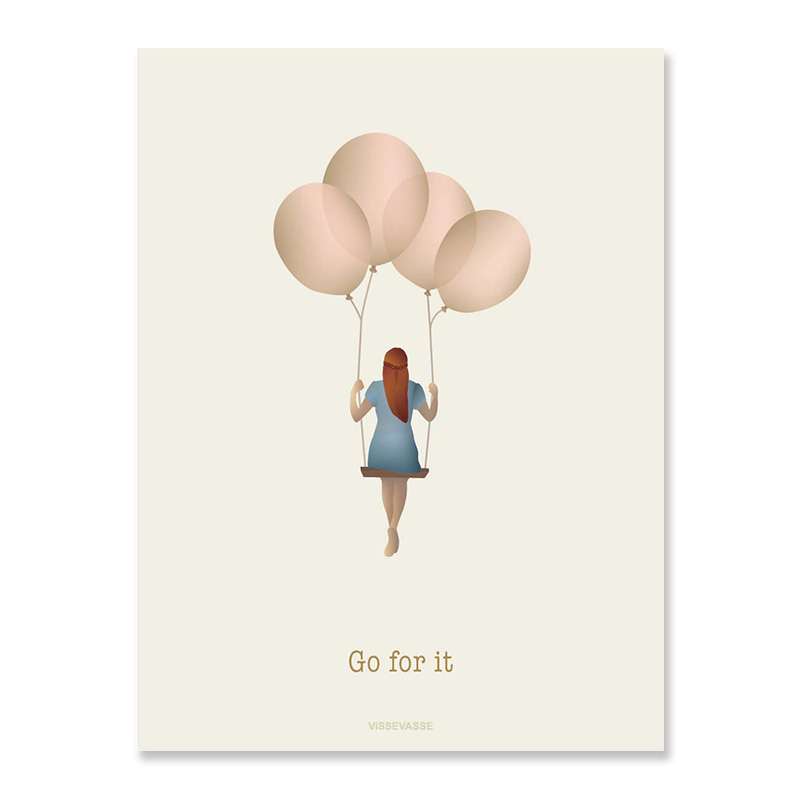 trendform Greeting card Go for it balloon dream