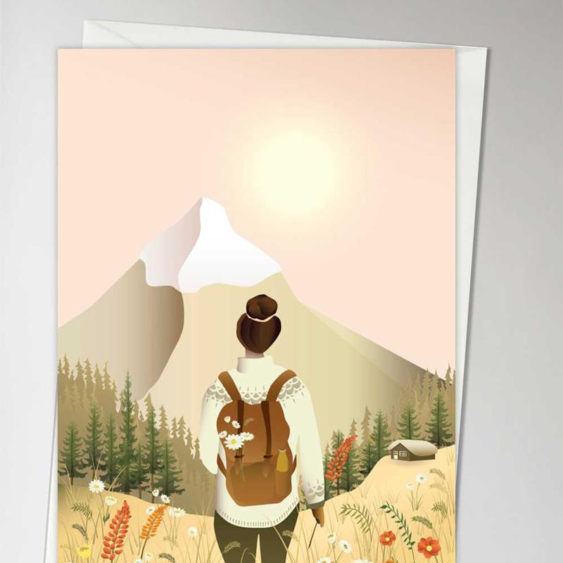 Trendform Greeting Card Hike With Me