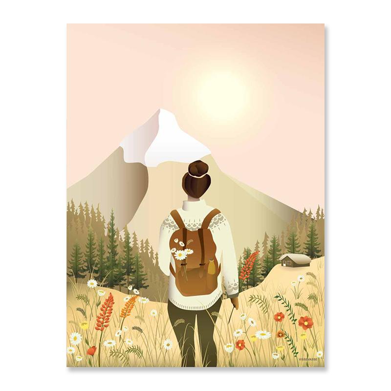 trendform Greeting card Hike with me