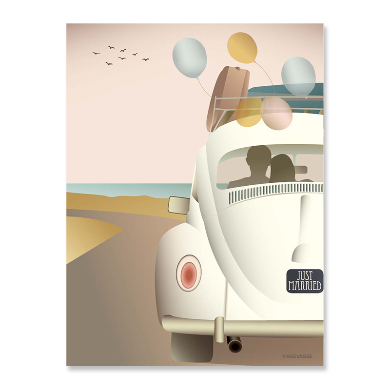 Trendform Greeting Card Just Married