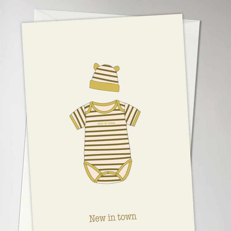 Trendform Greeting Card New In Town