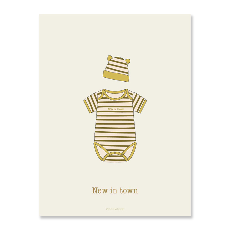 Trendform Greeting Card New In Town