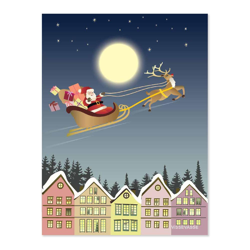 trendform Greeting card SANTA & RUDOLPH