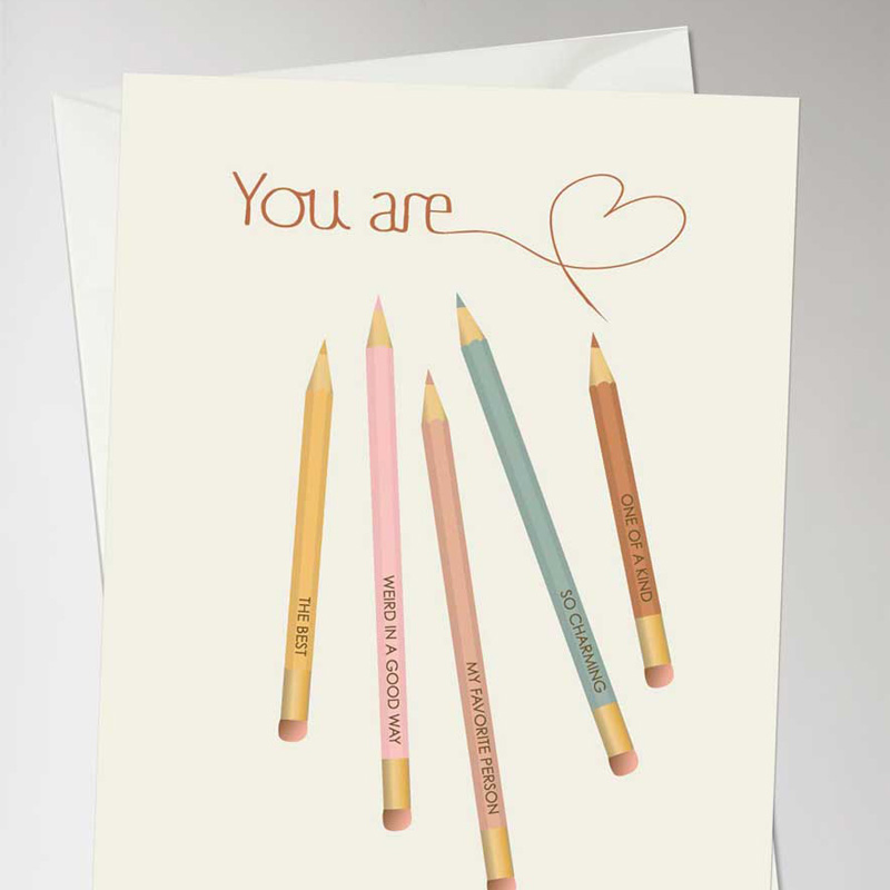 Trendform Greeting Card You Are