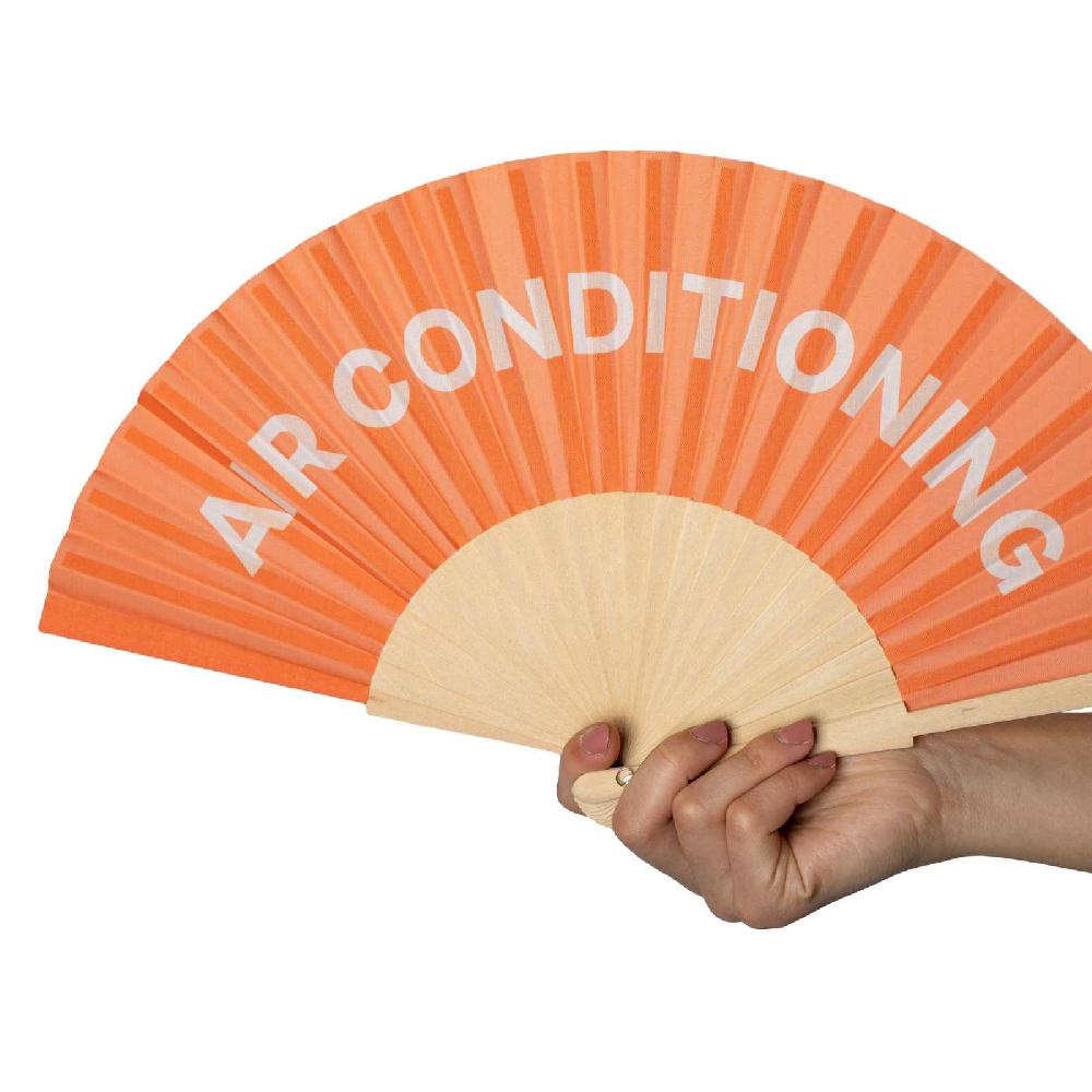 Trendform Handfächer AIR CONDITIONING Orange